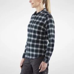 FJÄLLRÄVEN ÖVIK FLANNEL SHIRT W Damen - Outdoor Bluse -FJÄLLRÄVEN Verkaufsgeschäft 5637683601 d oevik flannel shirt w fjaellraeven 24