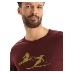 Icebreaker 200 OASIS LS CREWE LAST RUN Herren - Funktionsshirt -FJÄLLRÄVEN Verkaufsgeschäft 5637951218 e 200 oasis ls crewe last run icebreaker 24