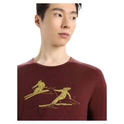 Icebreaker 200 OASIS LS CREWE LAST RUN Herren - Funktionsshirt -FJÄLLRÄVEN Verkaufsgeschäft 5637951218 g 200 oasis ls crewe last run icebreaker 24