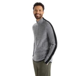 Icebreaker LODGE LS HALF ZIP SWEATER Herren - Wollpullover -FJÄLLRÄVEN Verkaufsgeschäft 5637951254 c lodge ls half zip sweater icebreaker 24