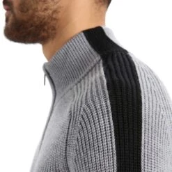 Icebreaker LODGE LS HALF ZIP SWEATER Herren - Wollpullover -FJÄLLRÄVEN Verkaufsgeschäft 5637951254 f lodge ls half zip sweater icebreaker 24