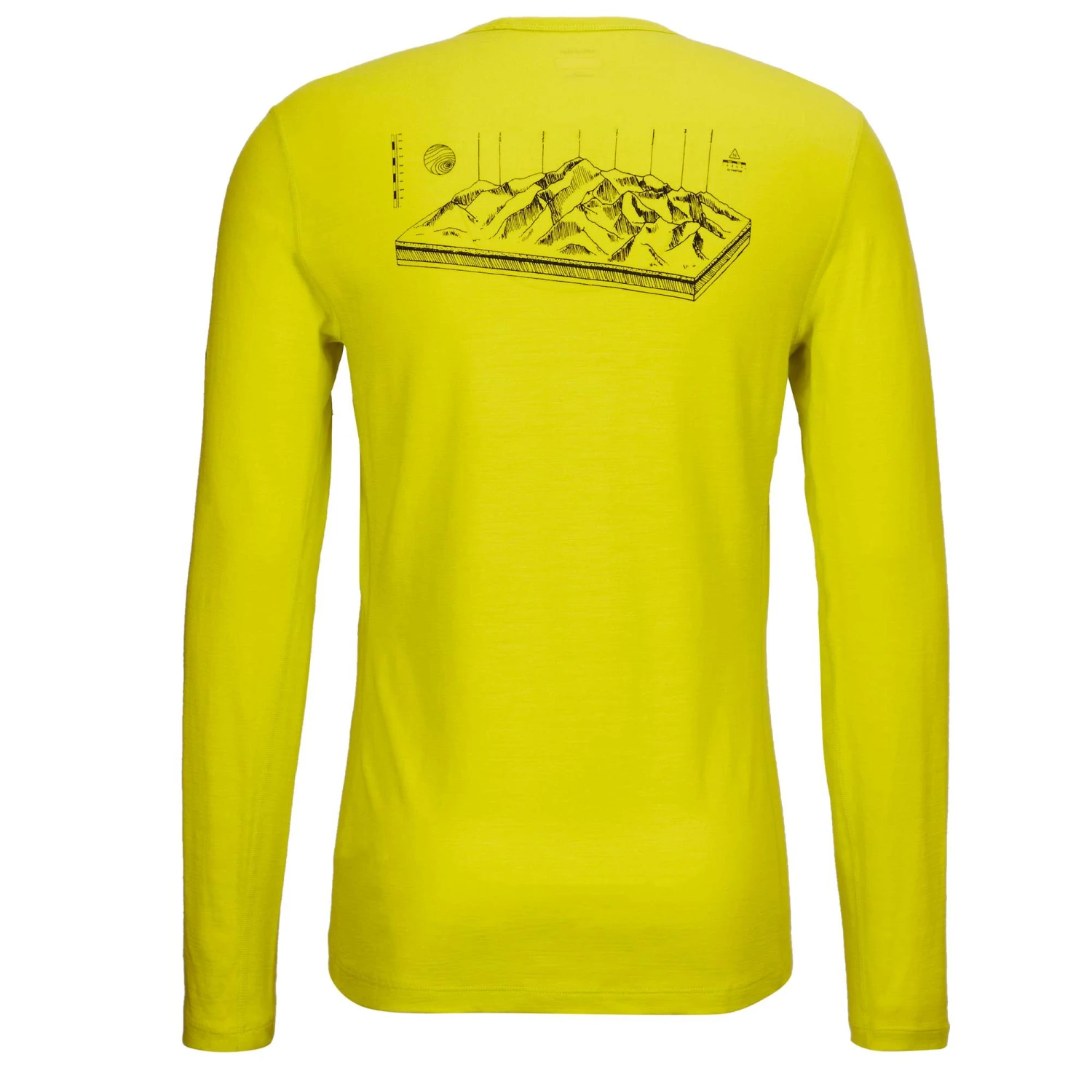 Icebreaker 200 OASIS LS CREWE ALPS 3D Herren - Funktionsshirt 4 Icebreaker 200 OASIS LS CREWE ALPS 3D Herren - Funktionsshirt – Bild 2