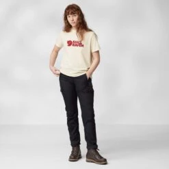 FJÄLLRÄVEN LOGO TEE W Damen - T-Shirt -FJÄLLRÄVEN Verkaufsgeschäft 5638002214 e fjaellraeven logo tee w fjaellraeven 24