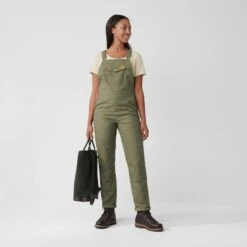 FJÄLLRÄVEN VARDAG DUNGAREE TROUSERS W Damen - Freizeithose -FJÄLLRÄVEN Verkaufsgeschäft 5638004970 i vardag dungaree trousers w fjaellraeven 24 1