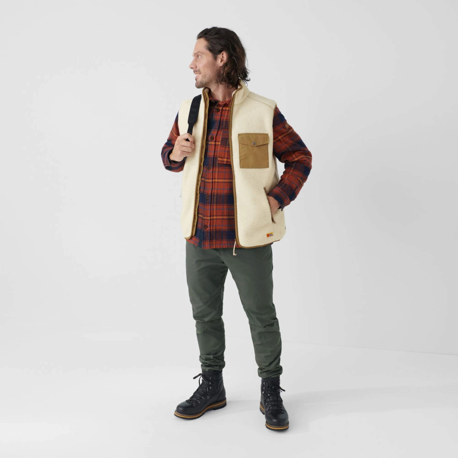 FJÄLLRÄVEN VARDAG PILE FLEECE VEST M Herren - Fleeceweste 3 FJÄLLRÄVEN VARDAG PILE FLEECE VEST M Herren - Fleeceweste