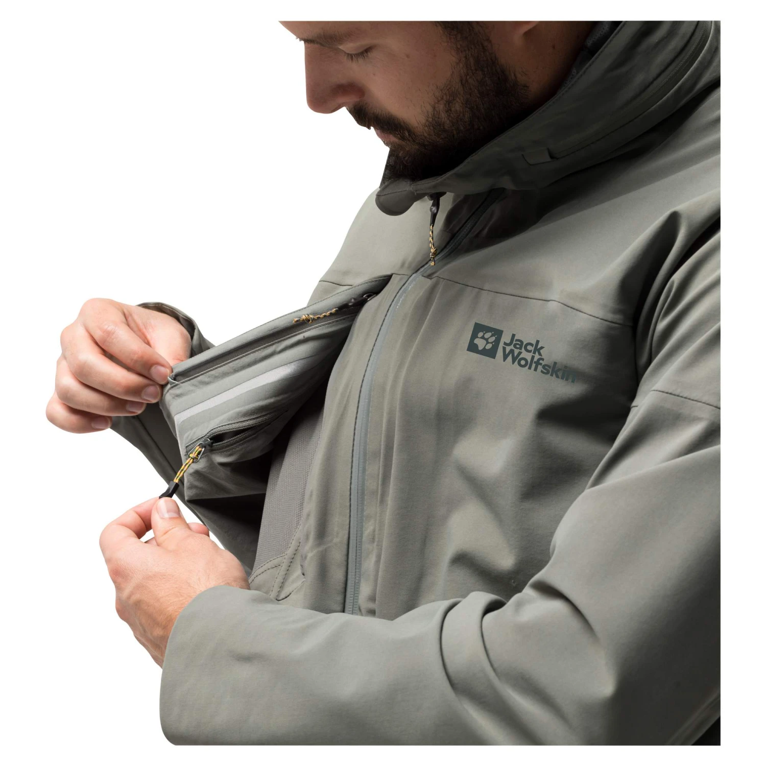 Jack Wolfskin DISKOVERA 3L JKT M Herren - Hardshelljacke 11 Jack Wolfskin DISKOVERA 3L JKT M Herren - Hardshelljacke – Bild 9