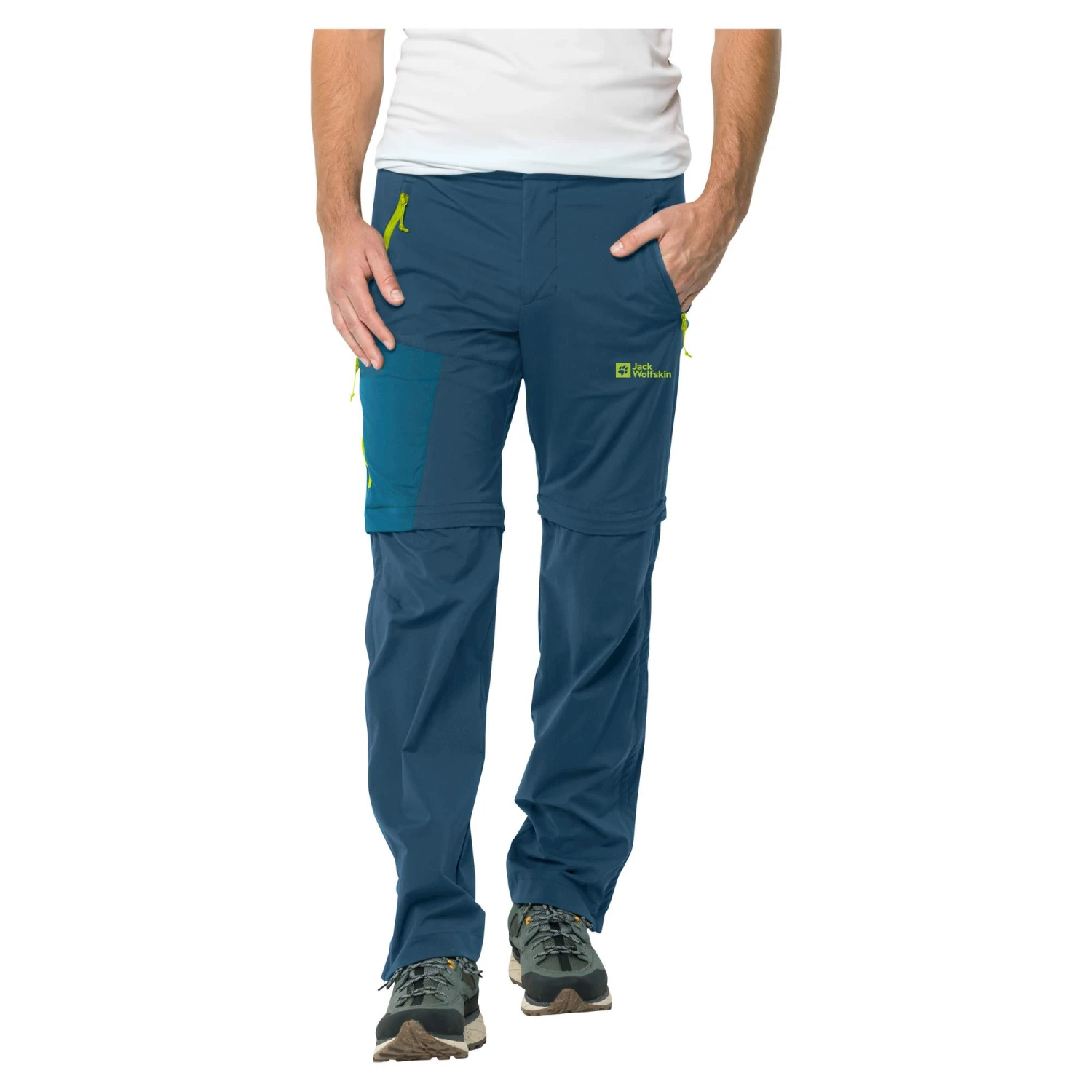 Jack Wolfskin GLASTAL ZIP AWAY PANTS M Herren - Softshellhose 4 Jack Wolfskin GLASTAL ZIP AWAY PANTS M Herren - Softshellhose – Bild 2